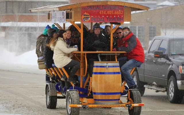 Wisconsin Legalises Pedal Taverns!