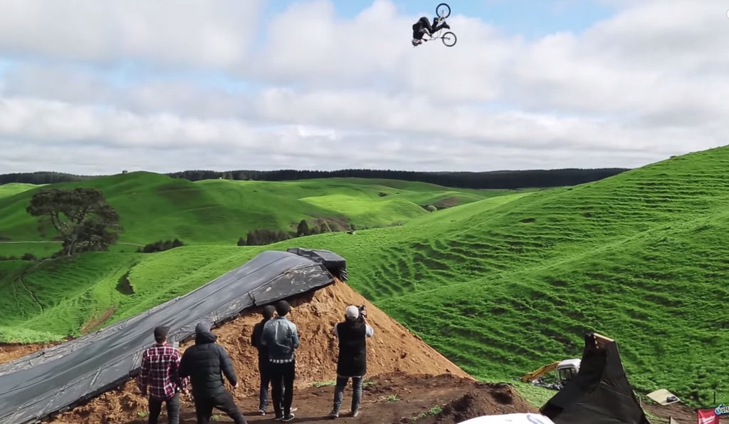 Jed Mildon - Quadruple Backflip